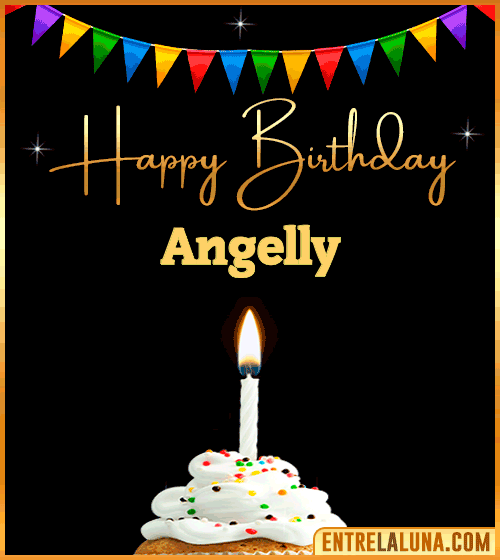 GiF Happy Birthday Angelly
